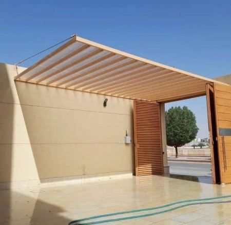 تركيب مظلات جدة لمداخل المنازل والفلل: حماية، فخامة، وعصرية