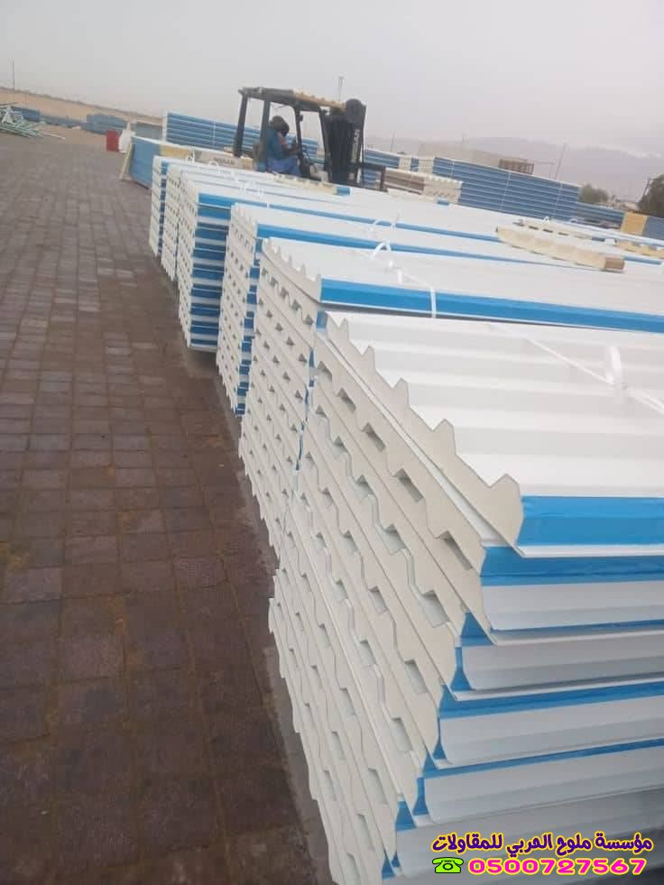 تصميم وتركيب هناجر ومستودعات ساندوتش بانل في جدة لعام2026 | المواصفات والتكلفة