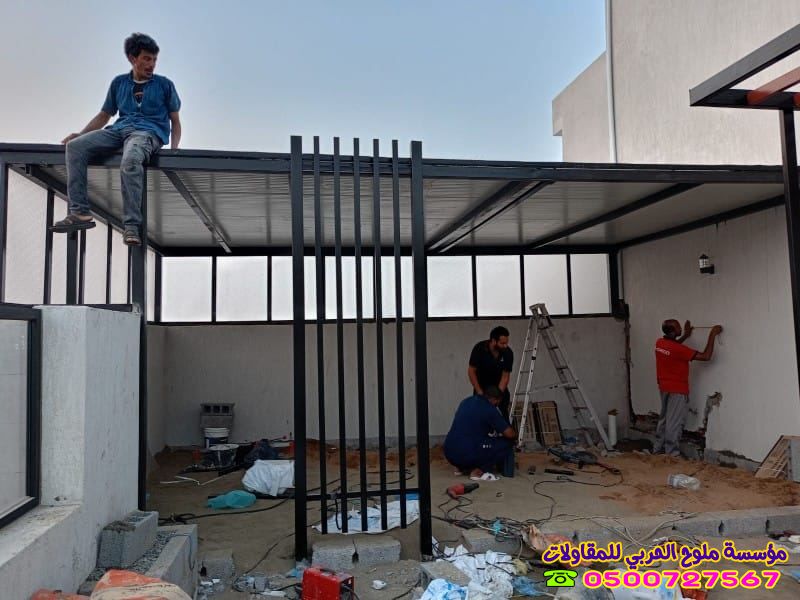 مظلات مدارس ومظلات منازل خارجية شمال جدة 
