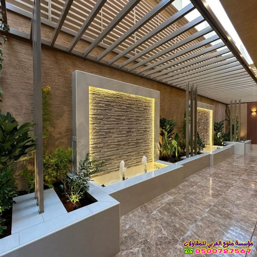 تنسيق الحدائق لمنازل وفلل جدة 