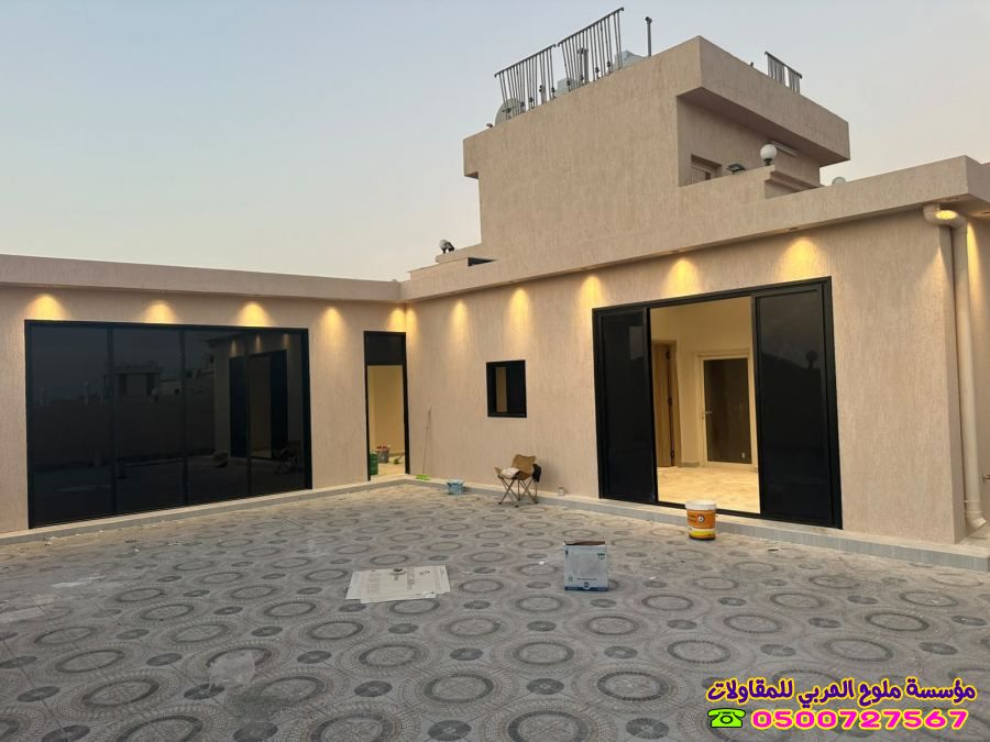 بناء ملاحق خارجية لفلل ومنازل جدة