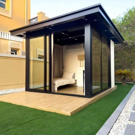 بناء مجالس زجاجية بجدة: مراحل بناء مجالس خارجية وأهميتها في2026